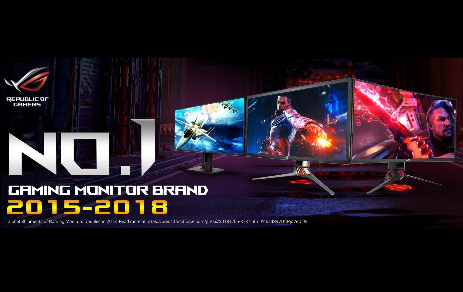 no 1 gaming monitor